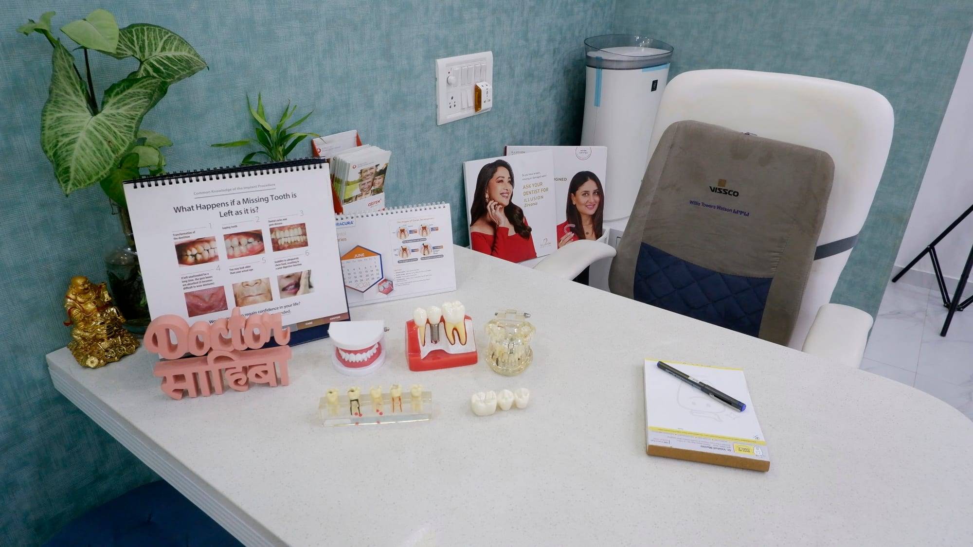 The consultation desk